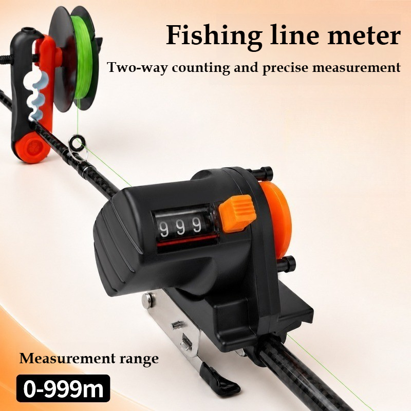 Fishing Boat Depth Finder - Cyfrowy licznik długości żyłki wędkarskiej 0-999M,