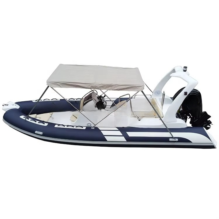 Niebieska 19-stopowa łódź wędk – Fishing Boat Fiberglass recenzja i cena