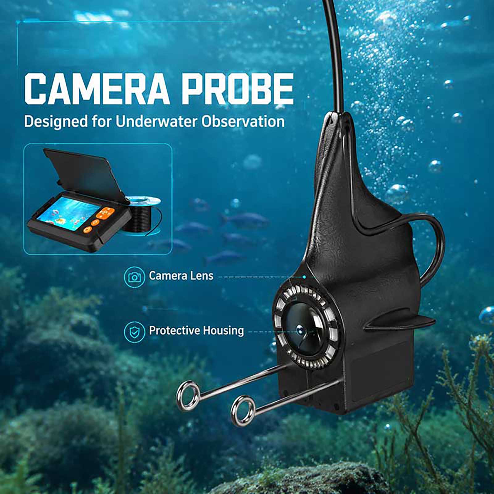 Kamera podwodna 1080P HD do lo – Fishing Boat Depth Finder recenzja i cena