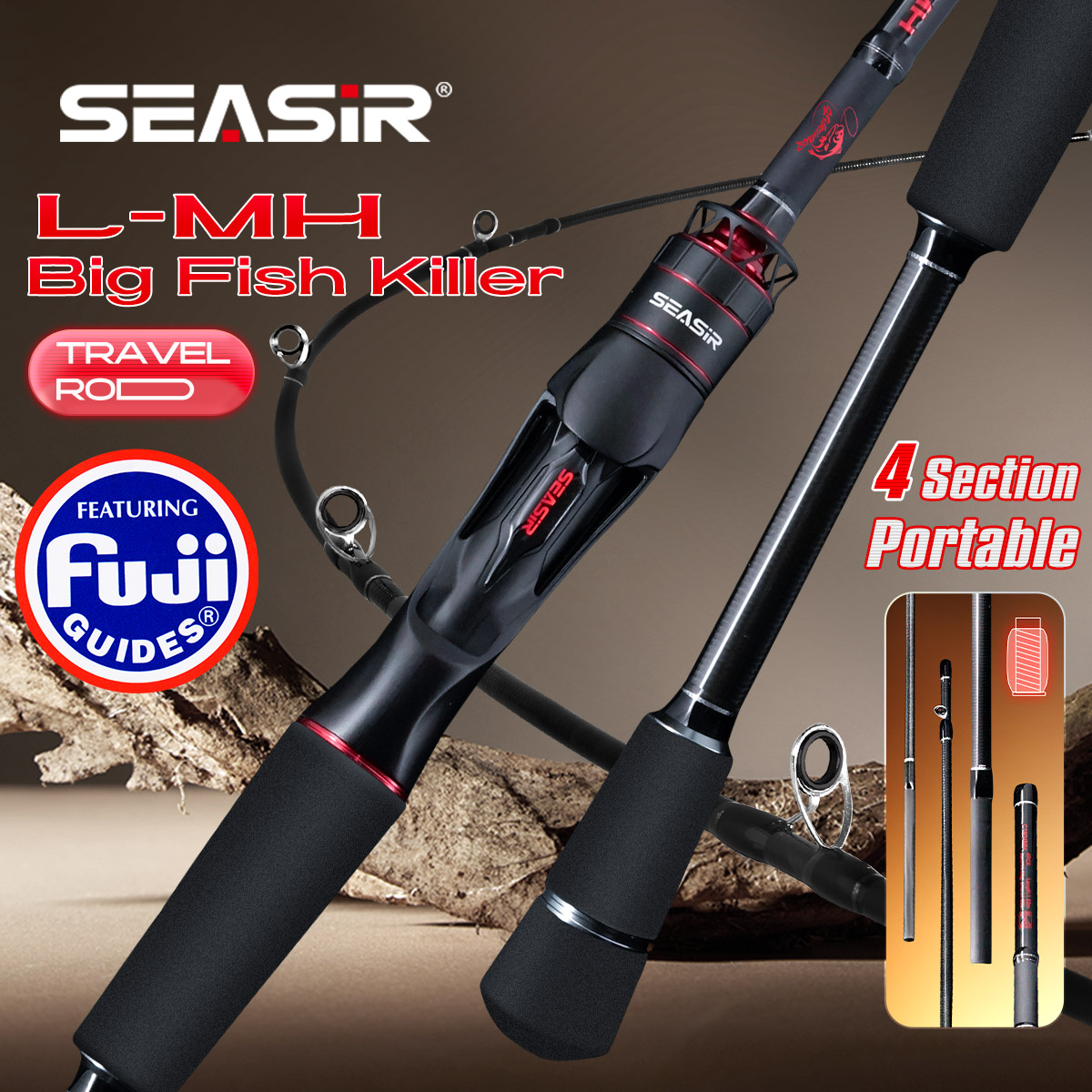 Seasir Salminus XF M/MH Wędka  – Kastking Reel Zephyr recenzja i cena